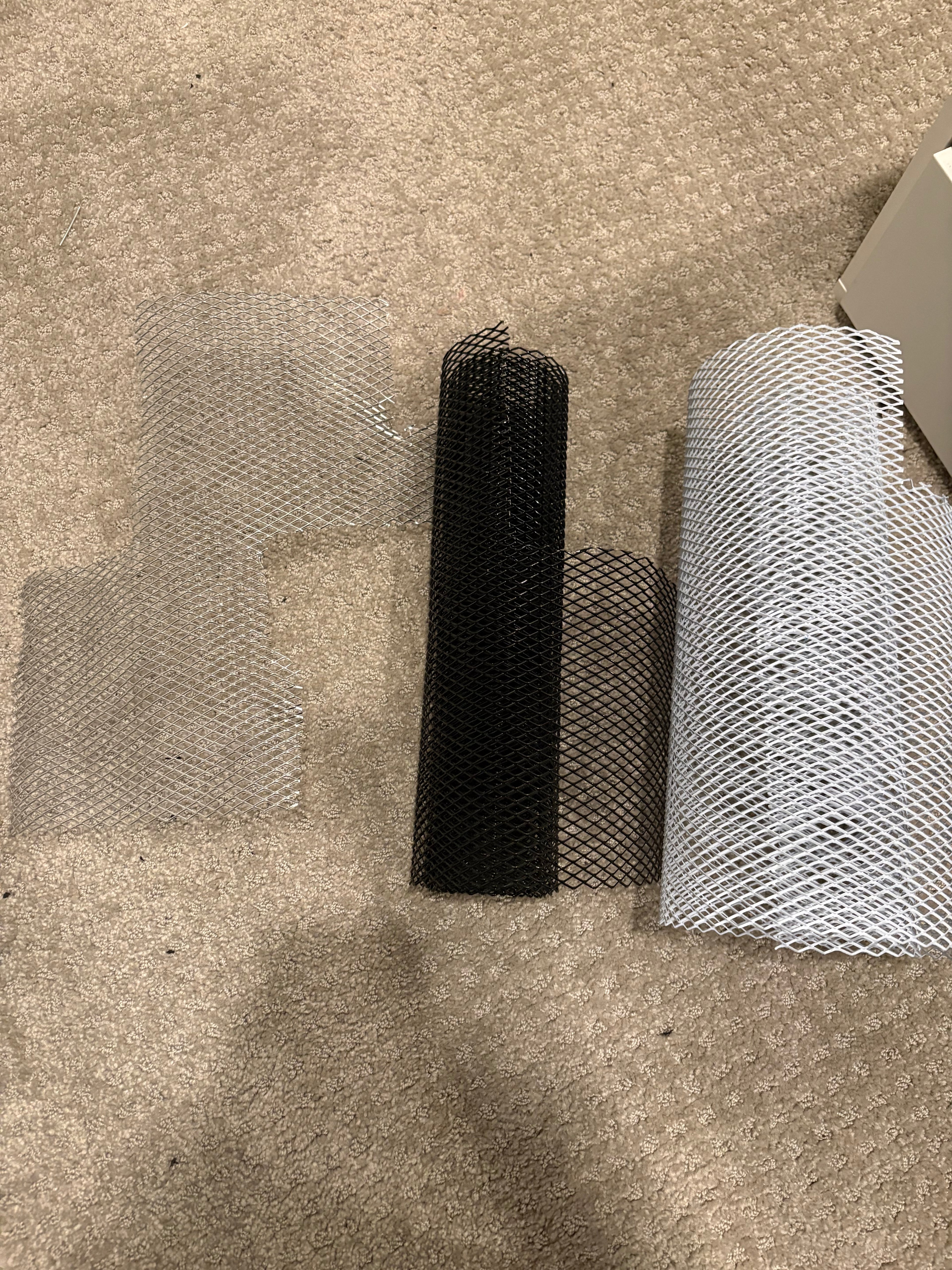 Vented Odi Plate White or Black