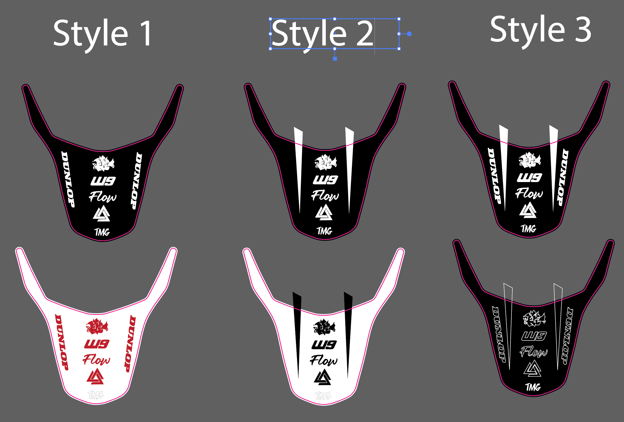 Custom Suron Rear Fender Decal