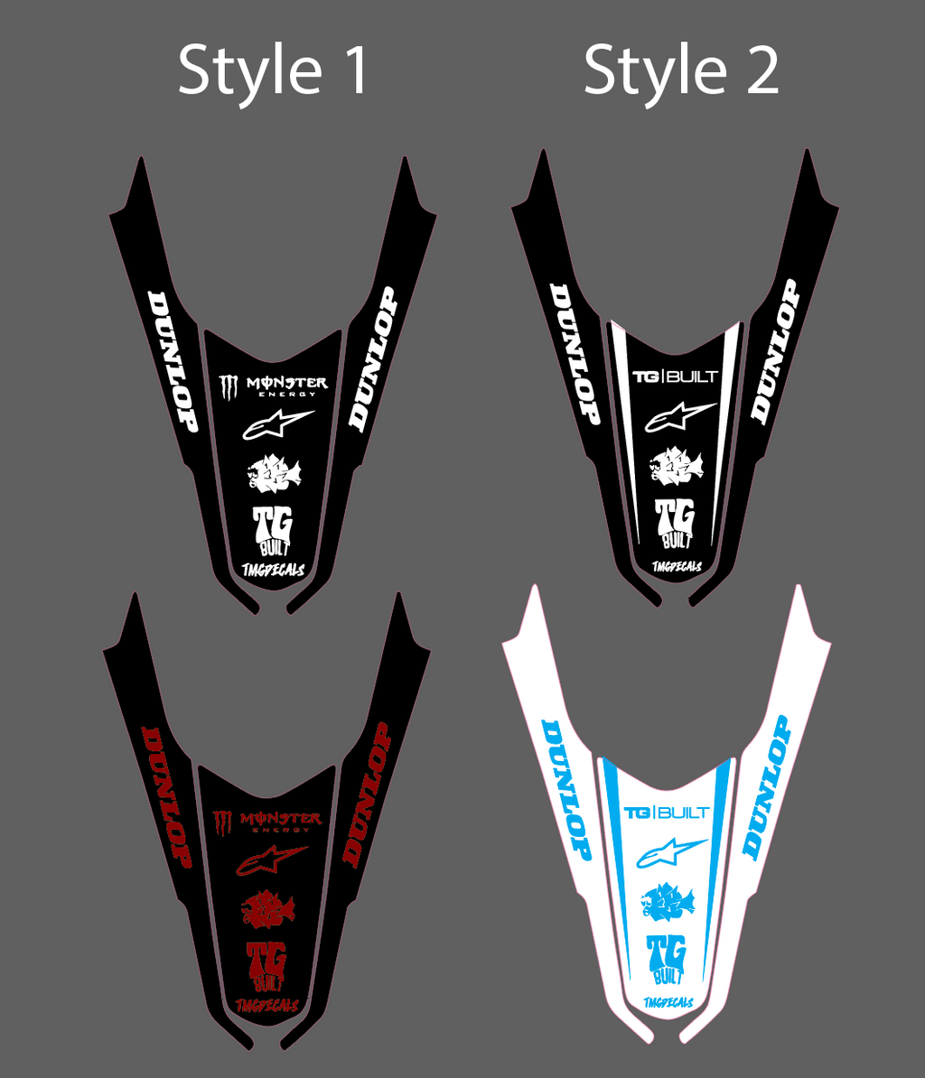 Ultra bee rear fender decal