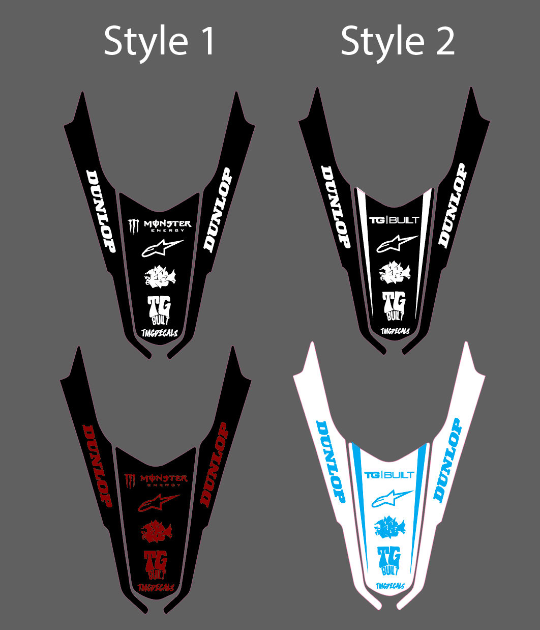 Ultra bee rear fender decal