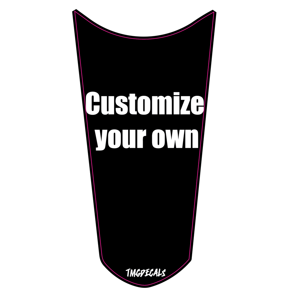 Soleil Supplies Rear Fender Decal (upgraded tutio fender)