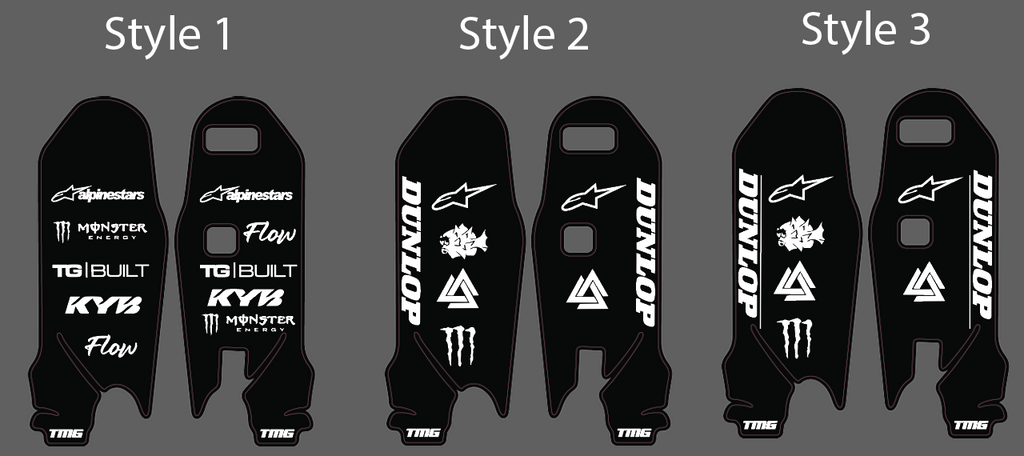 Suron Ultrabee Fork Guard Decals