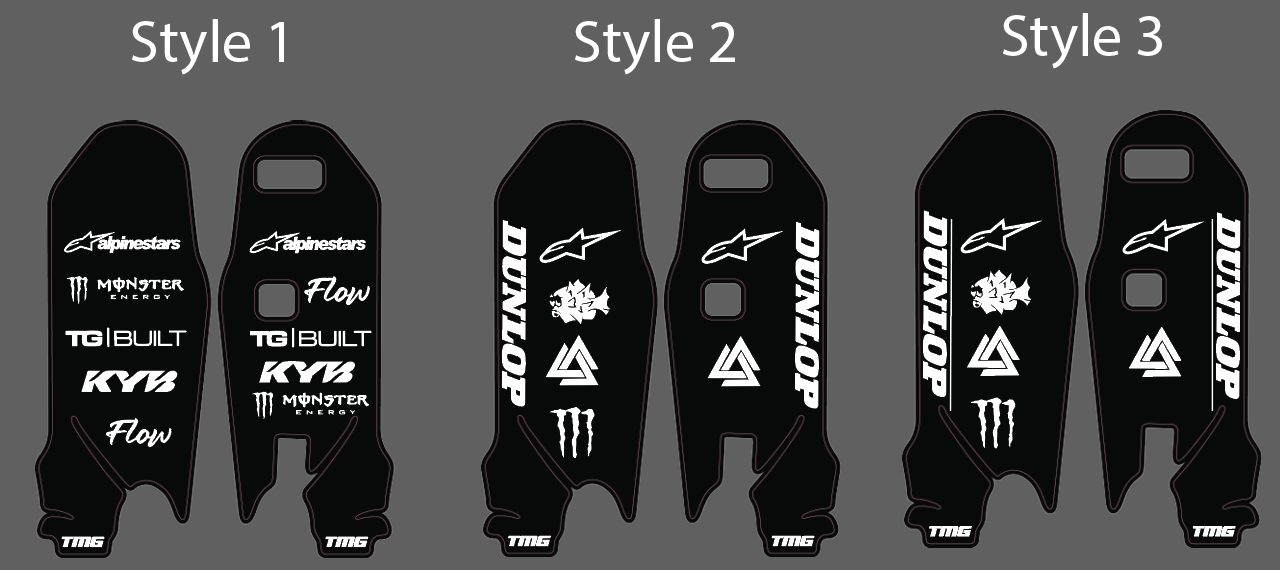 Suron Ultrabee Fork Guard Decals