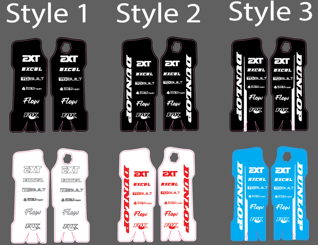 Suron Fork Guard Decals