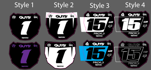 Custom Odi Plate Decal