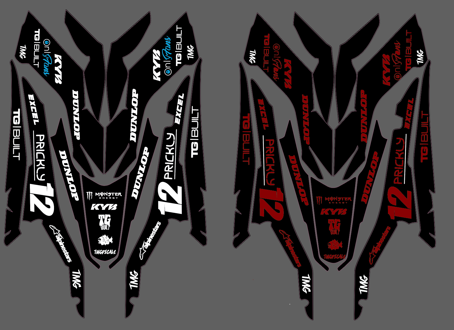 Ultra bee full decal kit