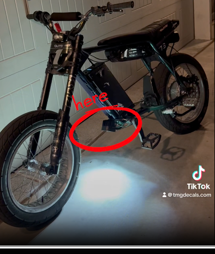 Super 73 Wheelie Light plug and play 3pin female